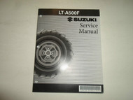 2000 01 Suzuki LT-A500F Service Manual MINOR FADING 2ND EDITION FACTORY OEM DEAL