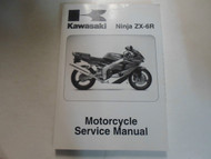 2000 2001 2002 Kawasaki Ninja ZX-6R Motorcycle Service Repair Shop Manual NEW