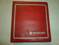 2000 2001 Suzuki GSX1300R Service Repair Manual BINDER 3 VOLUME SET STAINED OEM 