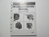 2000 Honda Generators Troubleshooting Shop Manual Factory OEM Book Used