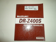 2000 Suzuki DR-Z400S DRZ400S Service Repair Shop Workshop Manual FACTORY NEW