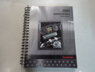 2009 Kawasaki Service Update Technical Manual FACTORY Spiral book WATER DAMAGED