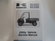 2001 2002 Kawasaki Mule 3010 3020 3000 Utility Service Shop Repair Manual NEW