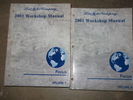 2001 FORD FOCUS Service Repair Shop Workshop Manual Set FACTORY OEM 2001