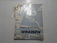 2001 Yamaha WR426FN Owners Service Repair Shop Manual FACTORY NEW 