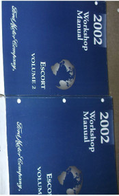 2002 FORD ESCORT Service Repair Shop Manual SET FACTORY OEM 02 BOOKS DEALERSHIP