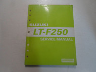 2002 Suzuki LT-F250 Service Repair Shop Manual FACTORY OEM BOOK 02 DEALERSHIP 