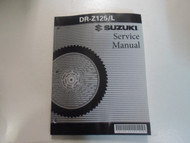 2003 2004 2005 2006 2007 2008 Suzuki DR-Z125/L Service Shop Repair Manual New