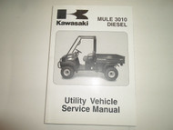 2003 2004 2005 2006 Kawasaki Mule 3010 Diesel Utility Vehicle Service Manual NEW