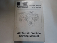 2003 2004 2005 Kawasaki Prairie 360 4x4 KVF 360 4x4 ATV Service Shop Manual NEW