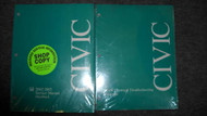 2003 HONDA CIVIC HATCHBACK HATCH BACK Service Shop Repair Manual Set 2003