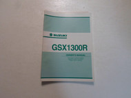 2003 Suzuki GSX1300R Owners Manual FACTORY OEM BOOK 03 DEALERSHIP 