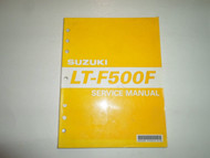 2003 Suzuki LT F500F Service Repair Manual STAINED WATER DAMAGED FACTORY OEM 03