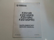 2003 Yamaha FZS10R FZS10SPR FZS10RC FZS10SPRC Supplementary Service Manual 