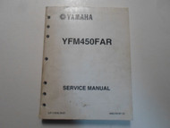 2003 Yamaha YFM450FAR Service Repair Shop Manual FACTORY OEM BOOK 03 WORN DAMAGE