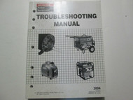 2004 Honda Generators Troubleshooting Shop Manual Factory OEM Book Used 04