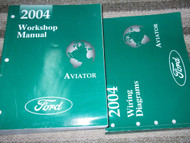 2004 LINCOLN AVIATOR TRUCK SUV Service Shop Repair Manual Set W PCED & EWD 3 VOL