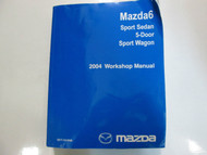 2004 Mazda 6 Mazda6 Sport Sedan Service Repair Shop Manual FACTORY OEM BOOK 04 x