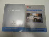 2004 MITSUBISHI ENDEAVOR Technical Info Electrical Supplement Manual 2 VOL SET x