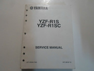 2004 Yamaha YZF R1S YZFR1SC Service Repair Shop Workshop Manual FACTORY NEW 2004