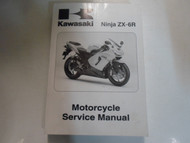 2005 2006 Kawasaki Ninja ZX-6R Motorcycle Service Repair Shop Manual NEW