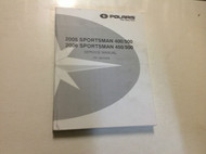 2005 2006 Polaris SPORTSMAN 400/500 450/500 Service Shop Repair Manual X New 