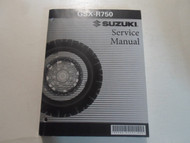 2005 Suzuki GSX-R750 Service Repair Shop Workshop Manual FACTORY OEM Brand New 