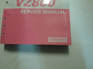 2005 SUZUKI VZ800 VZ 800 Repair Shop Service Manual 99500-38050-03E WATER DAMAGE