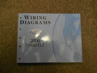 2006 FORD GT Electrical Wiring Diagram Service Shop Manual EWD 2006 FORD GT OEM