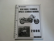 2006 Suzuki New Model Technical Update Seminar Manual FACTORY OEM BOOK 06 DEAL