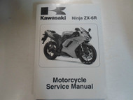 2007 2008 Kawasaki Ninja ZX-6R Motorcycle Service Repair Shop Manual Brand New 