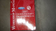 2007 FORD CROWN VICTORIA & Mercury Grand Marquis Service Shop Repair Manual OEM