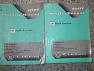 1997 BUICK PARK AVENUE Service Shop Repair Manual SET FACTORY OEM 97 GM OEM