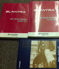 2007 HYUNDAI Elantra Service Repair Shop Workshop Manual Set W Tech Bulletins NE