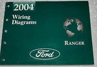 2004 FORD RANGER Electrical Wiring Diagrams Service Shop Repair Manual EWD 04