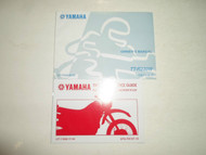 2007 Yamaha TTR230W TT-R230W Owners Manual 2 VOLUME SET FACTORY OEM BOOK x