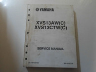2007 Yamaha XVS13AW C (C) XVS13CTW C (C) V STAR Service Shop Repair Manual 