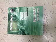 2008 2009 CAN AM CAN-AM OUTLANDER 400 EFI Series Service Shop Manual OEM Book