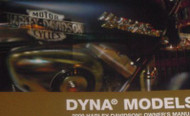 2008 Harley Davidson DYNA MODELS Owners Operators Owner Manual NEW 2008