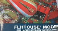 2008 Harley Davidson FLHTCUSE3 Owner's Operators Owner Manual NEW 