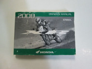 2008 HONDA XR650L Owners Operators Owner Manual Factory OEM Book NEW 2008