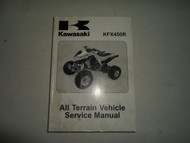 2008 Kawasaki KFX450R All Terrain Vehicle Service Repair Shop Manual BRAND NEW