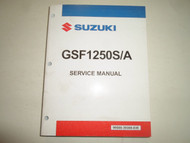 2008 Suzuki GSF1250S/A Service Repair Shop Manual MINOR STAINS FACTORY OEM 08 