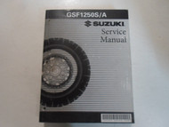 2008 Suzuki GSF1250S/A Service Repair Shop Manual WORN FADED COVER FACTORY OEM 