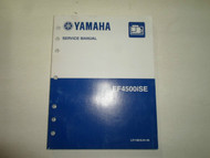 2008 Yamaha EF4500iSE Generator Service Repair Shop Manual FACTORY OEM BOOK 09 