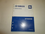 2008 Yamaha Generator Engine EF4500iSE Service Shop Manual STAINED OEM FACTORY 
