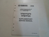 2008 Yamaha YFM7FGPX YFM7FGX Grizzly 700 FI Supplementary Service Manual OEM x