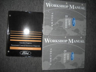 2009 Ford Econoline E-Series Van Service Shop Repair Manual Set OEM W PCED OEM
