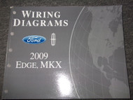 2009 Ford Edge Electrical LINCOLN MKX Wiring Diagrams Shop Manual EWD EVTM OEM