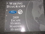 2009 Ford Escape Hybrid Mercury Mariner Hybrid Electrical Wiring Diagram Manual